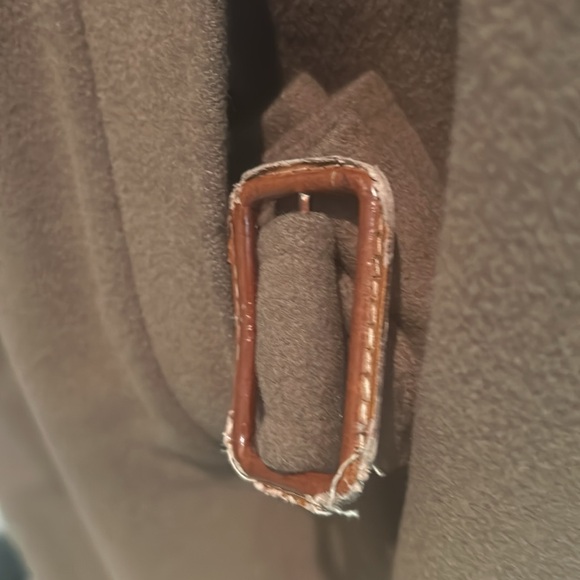 Carmel Size 42 Mario Valente Italian Wool & Cashmere Overcoat - Picture 13 of 13